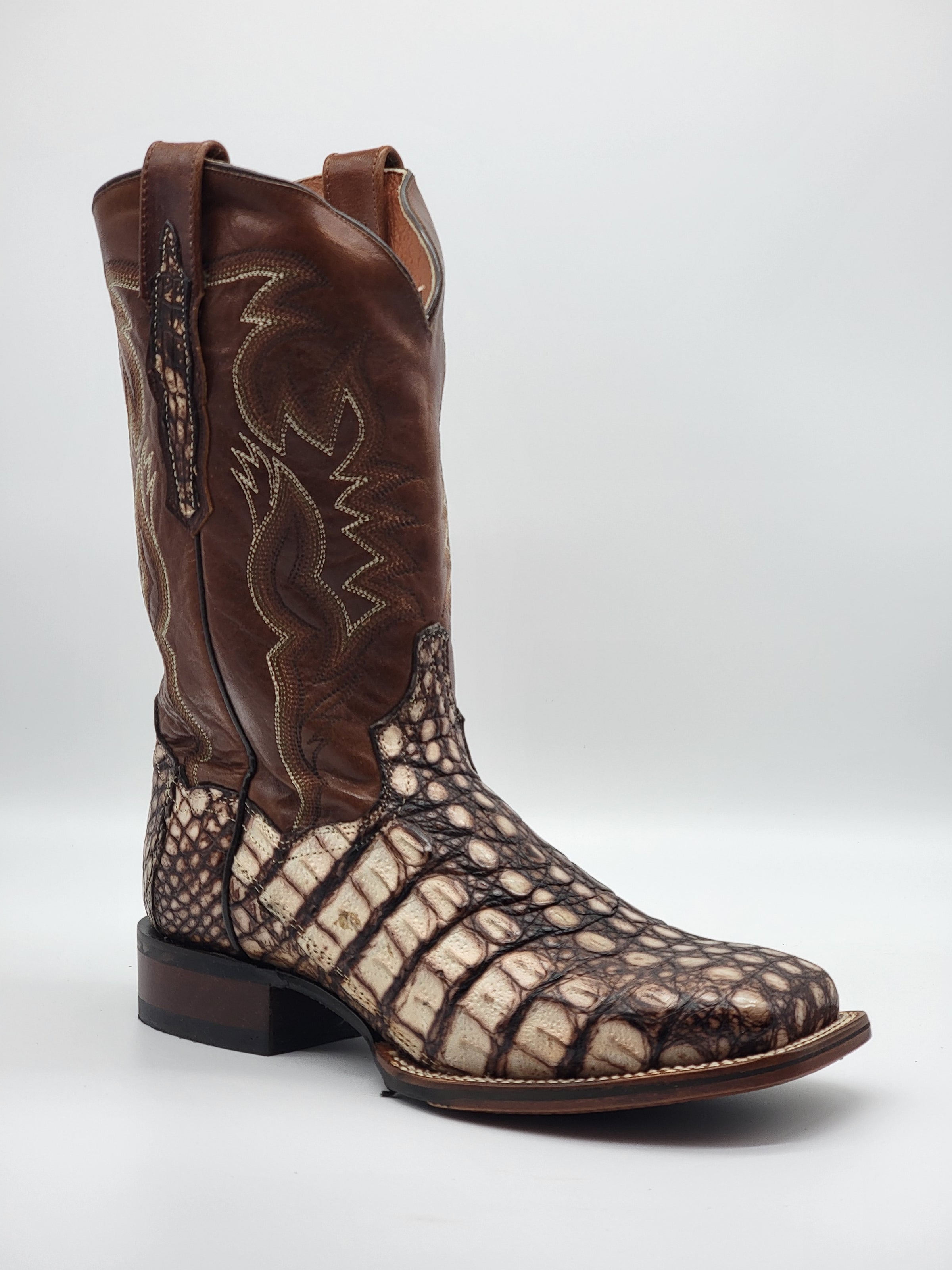 Dan Post Brown Camel DP3916 Half River Boots