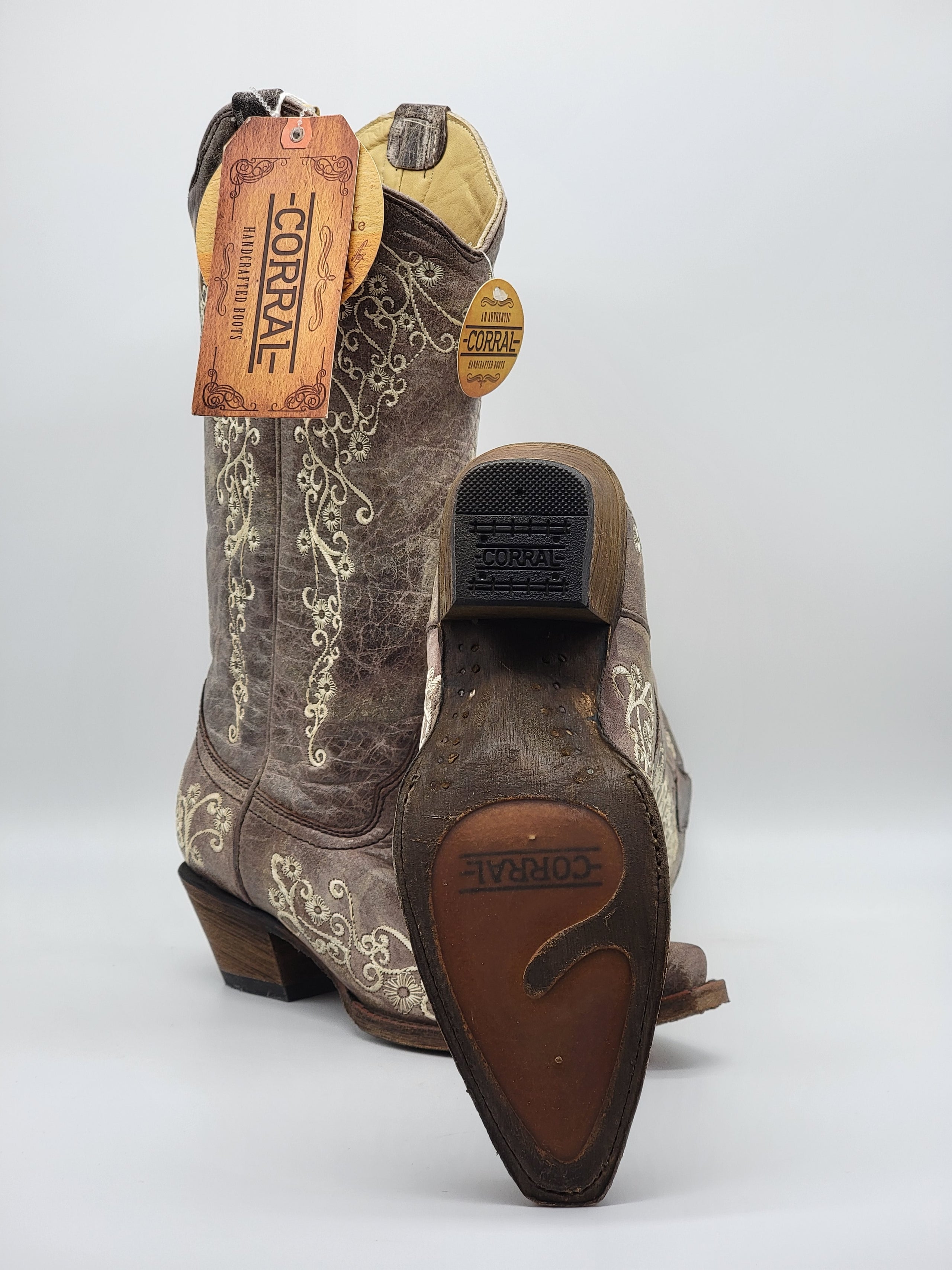 Corral crater cheap bone embroidery boot