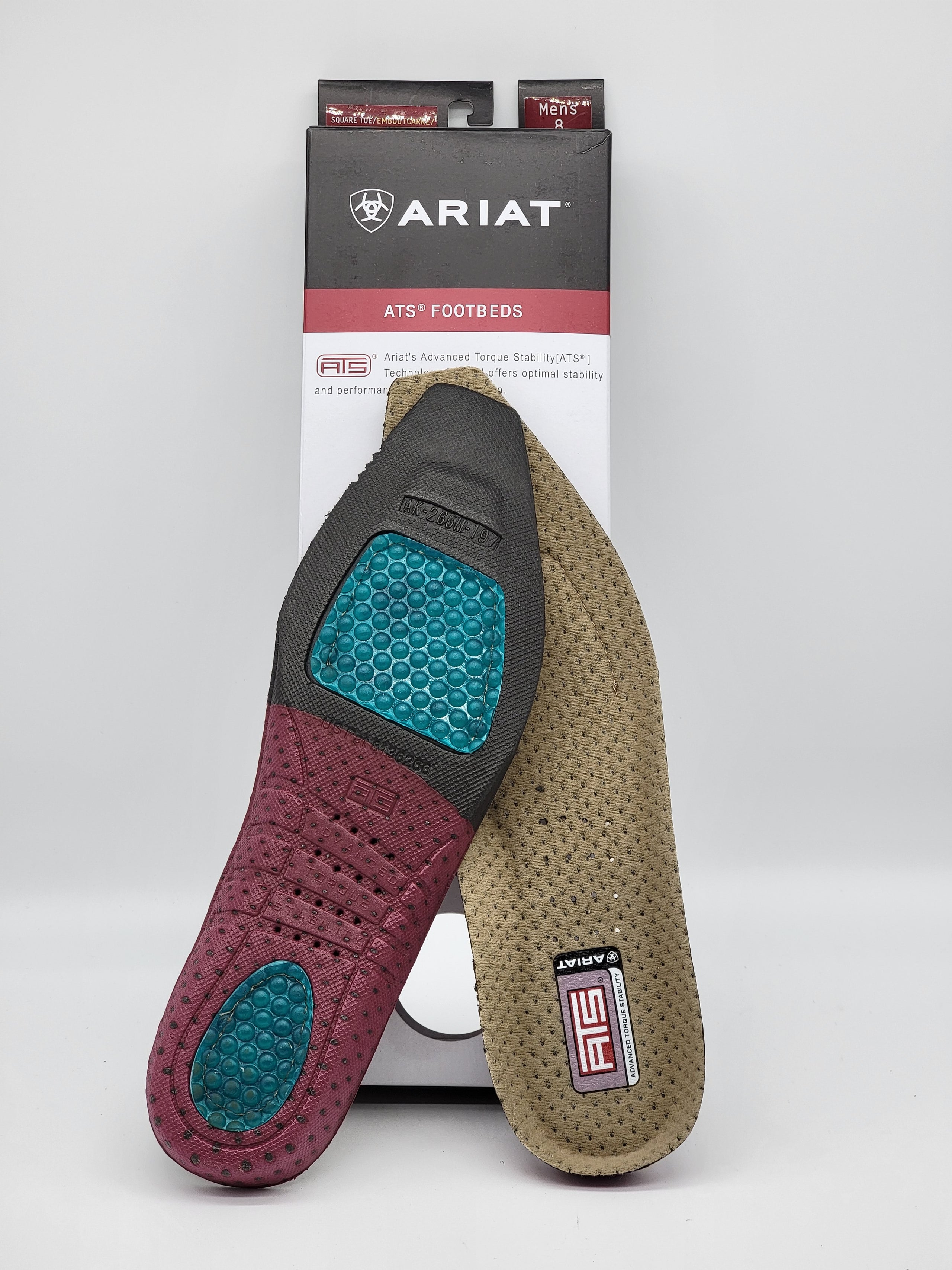 ATS Footbed Sq. Toe A10008008 Half River Boots