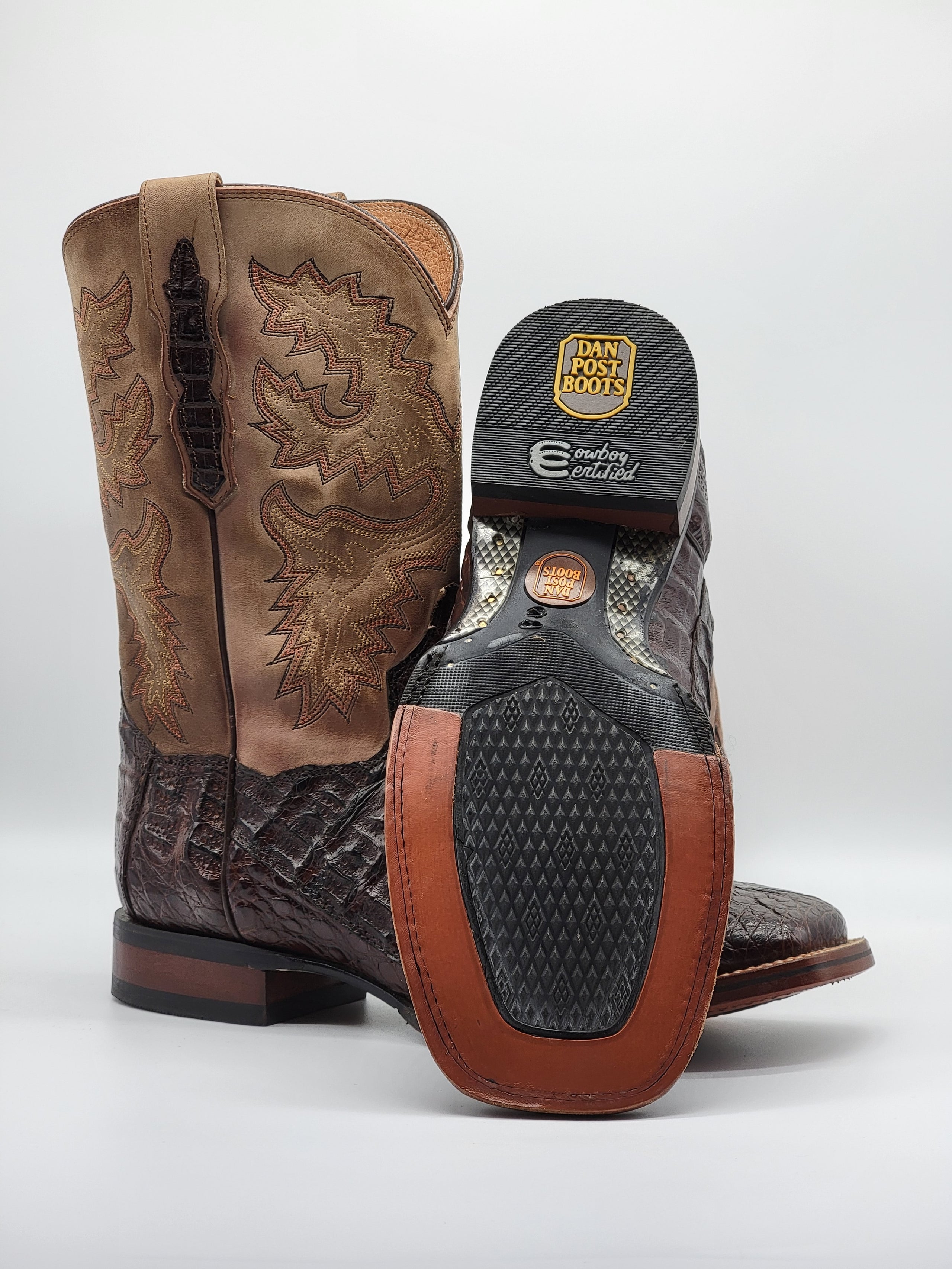 Dan post chocolate caiman boots hotsell