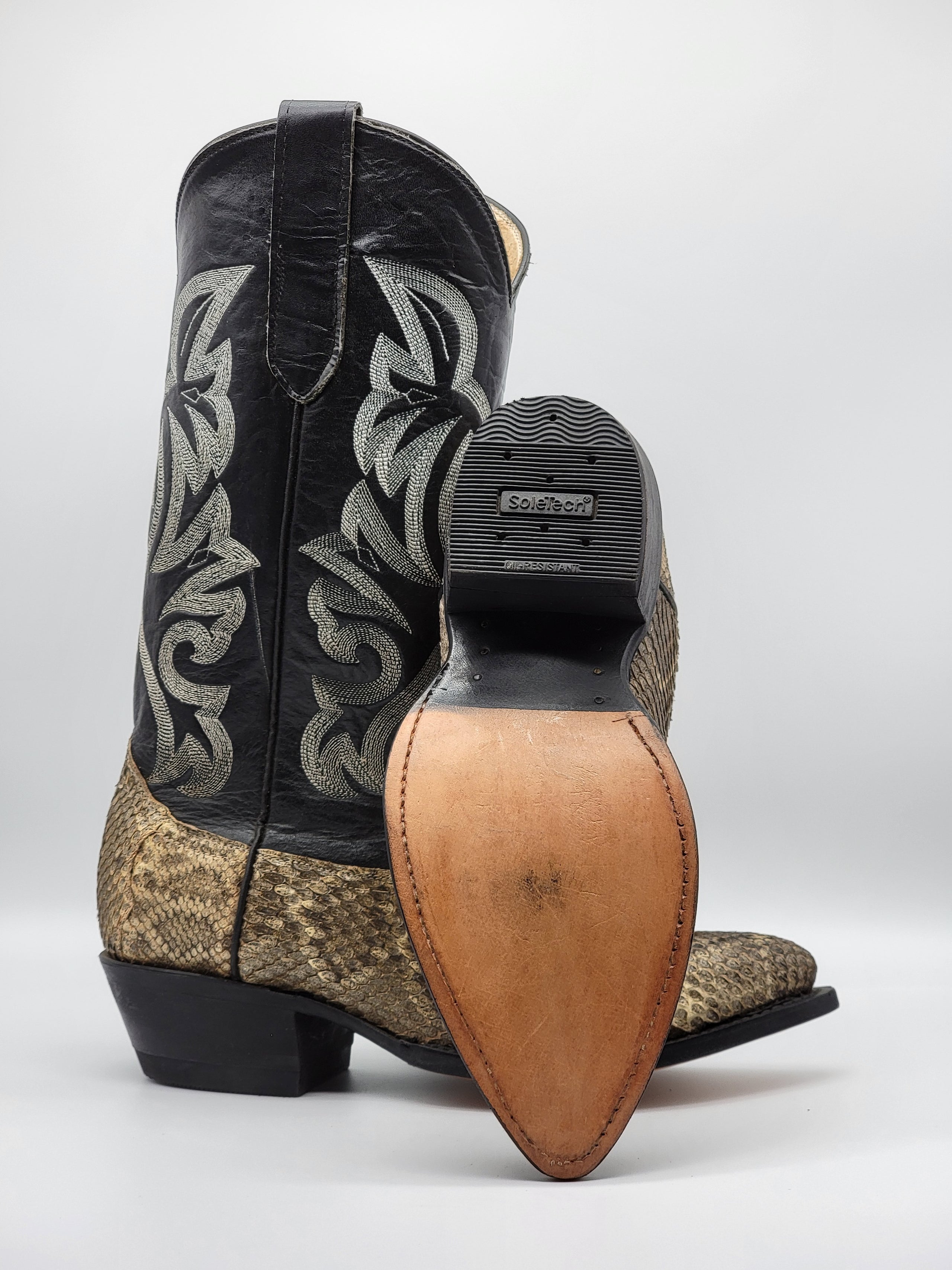 Cowtown python boots outlet
