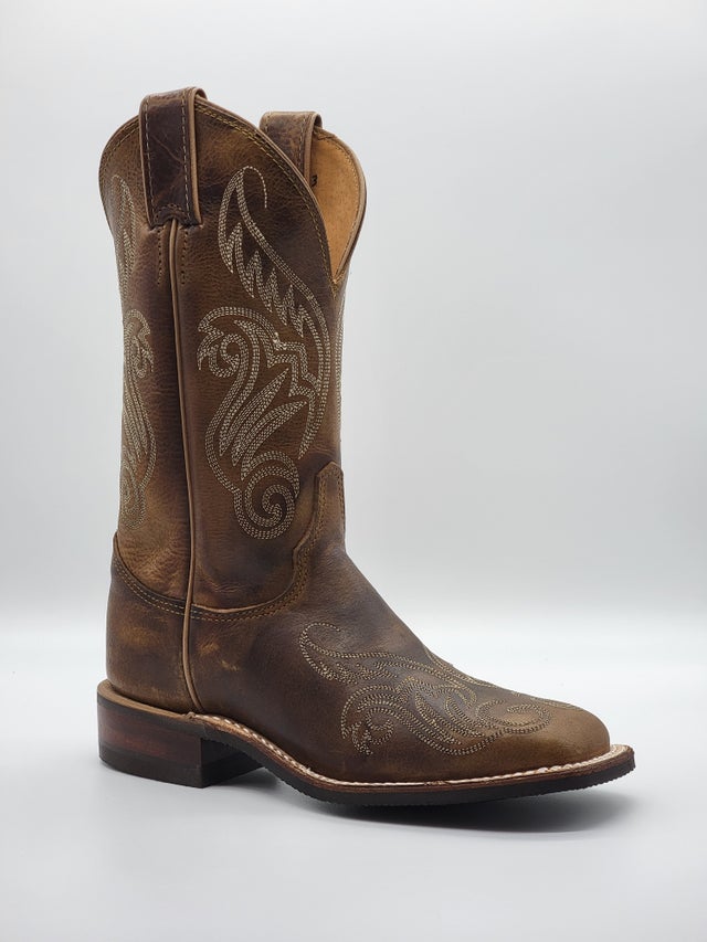 Justin bent rail women's damiana 2024 square toe western boots