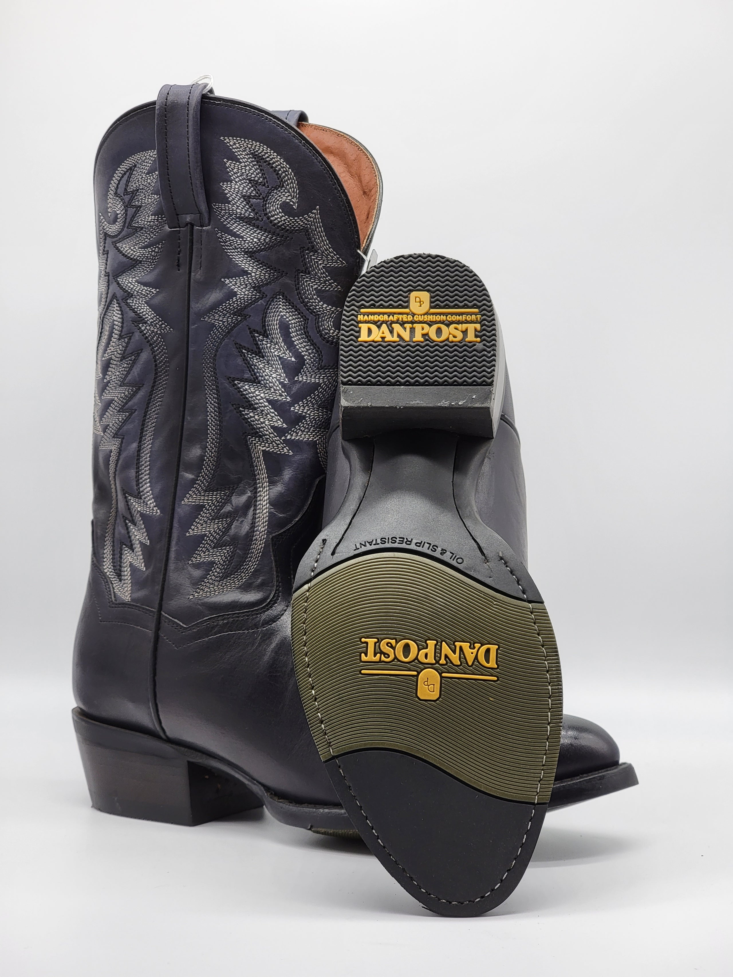 Dan Post Men s Black Centennial DP2160R Half River Boots