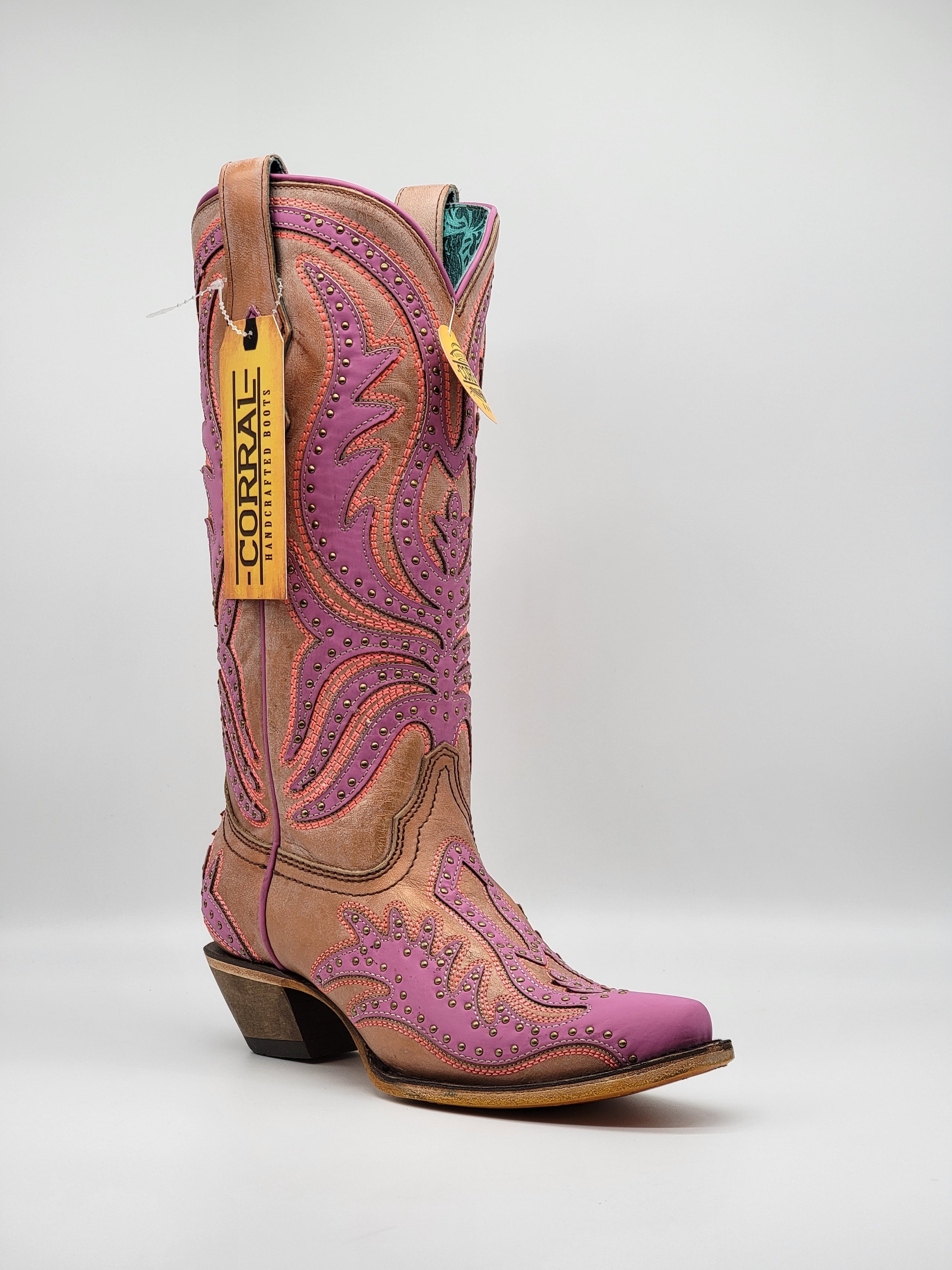 Corral rose gold boots discount