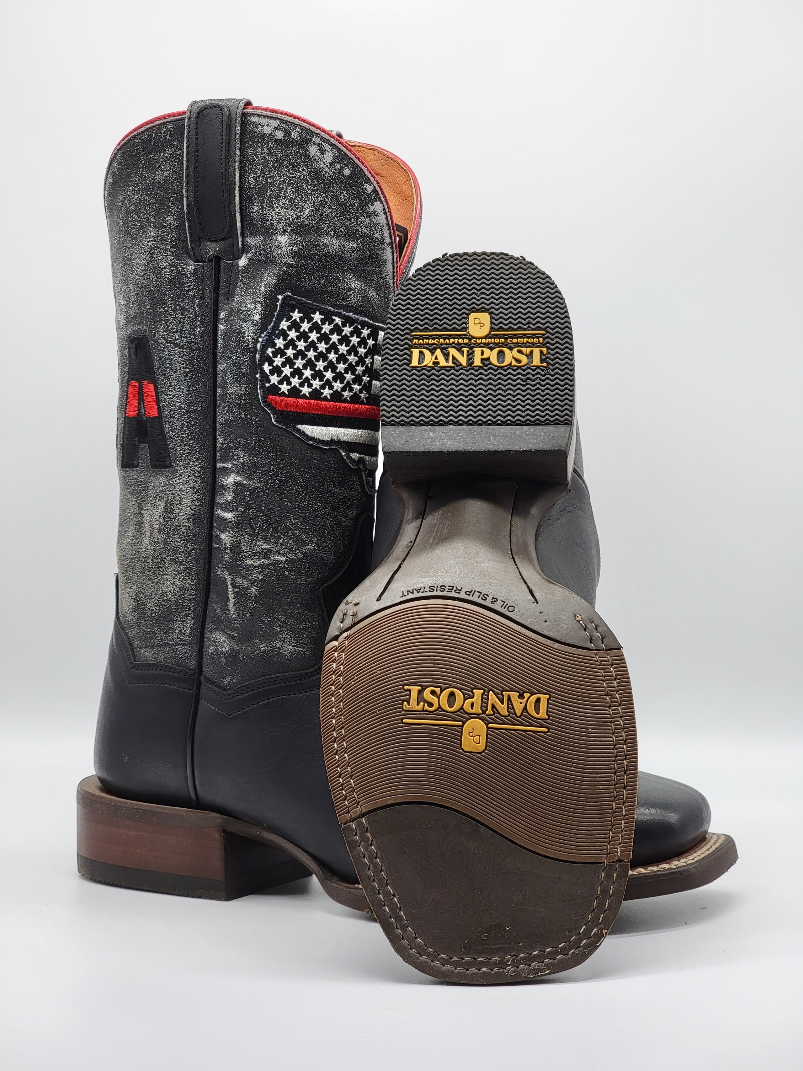 Thin red best sale line boots